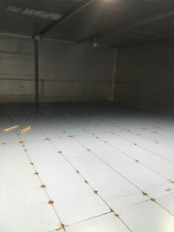 Мезонинный этаж в холодильном помещении овощехранилища 10